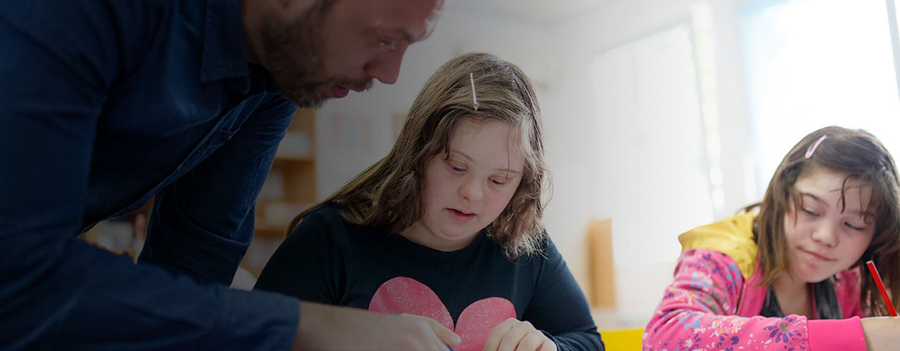 child with counselor